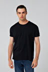 Ds Damat Comfort Siyah %100 Pamuk T-Shirt 6HC14ORT02005