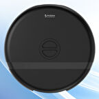 Mulpex Duvara Monte Mini Jumbo Tuvalet Kağıdı Dispenseri / Kağıtlık | Premium ABS Gövde, Anahtarlı Kilit, Vidalı & Yapışkan Montaj – Siyah