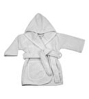 Bebek Bornoz Bukle Beyaz Kapüşonlu [ 0-1 ] Yaş : Beyaz - Tek Ebat