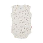 Tiffany Baby Lamb Organik Theme Bebek Atlet Body 20009