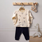 Tiffany Baby Organik Work Machine 2'li Bebek Takımı 2423012