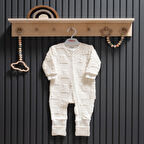 Tiffany Baby Big Bear Theme Fermuarlı Patiksiz Tulum 36033