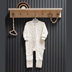 Tiffany Baby Moon Theme Fermuarlı Patiksiz Tulum 35033