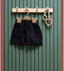 Tiffany Şort Müslin Theme Siyah