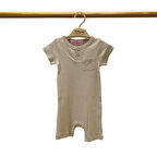 Tiffany Baby Organik Theme Cepli Kısa Rompy 88026