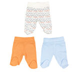Tiffany Baby Striped Theme 3'lü Patikli Pantolon 53007