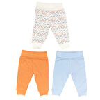 Tiffany Baby Striped Theme 3'lü Patiksiz Pantolon 53006