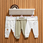 Tiffany Baby Farm Village Theme 3'lü Patiksiz Pantolon 51006