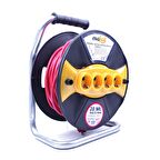 Evakat 3*2,5 20mt  Sertifikalı Makaralı Uzatma Kablosu