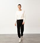 Nors Baldur Crop Sweatshirt Ekru