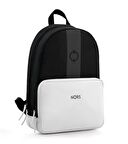 Noatun Sırt Çantası - Siyah/Beyaz