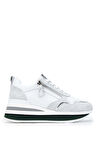 Tamer Tanca Kadın Hakiki Deri Beyaz Sneakers & Spor Ayakkabı 923 1021 BN AYK Y24 BEYAZ KMBN