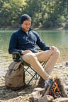 Buratti Slim Fit Fermuarlı Cepli Dik Yaka Soğuk Geçirmez Polar Hırka Erkek HIRKA 5906028
