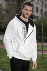Buratti Pamuklu Slim Fit Kanguru Cepli Fermuar Detaylı Kapüşon Yaka Sweat Erkek SWEAT 575707