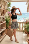 Lela Kadın Şort Etek 5865118