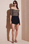 Lela Kadın Şort Etek 668YP4411