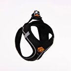 Pawstar Air-Mesh Black Köpek Göğüs Tasması
