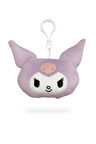 Charm Kuromi Peluş Anahtarlık Mor