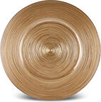 Karaca Home Premium Yuvarlak Supla Altın 33 Cm