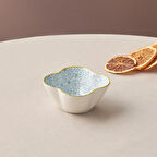 Karaca Floral Mavi Yonca Çerezlik 10 Cm