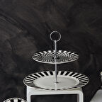 Karaca Damalı Katlı Kurabiyelik 27 Cm