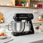 Karaca Multichef Artisan Digital Ekran 7 L Döküm Stand Mikser Siyah 1800w Hamur Yoğurma Makinası