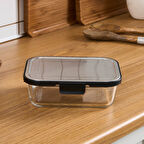 Karaca Vera Metal Kapaklı Cam Saklama Kabı 1500 Ml