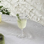 Karaca Akroma Transparent Kadeh 360 Ml Platin