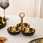 Karaca Arven 3'lü Dekoratif Çerezlik 10x15 cm