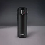 Karaca Pluton Çelik Sızdırmaz Termos Siyah 450 ml
