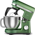 Karaca Mastermaid Chef Pro Çift Kollu 1750W Stand Mikser Emerald Green