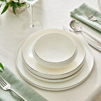 Karaca Stream Bone Sunset 53 Parça 12 Kişilik Yemek Takımı Platin