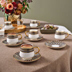 Karaca Belgin 6 Kişilik Kahve Fincan Takımı 90 Ml