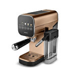 Karaca MyCaffe Barista S20 Entegre Süt Hazneli Otomatik Espresso ve Latte Makinesi Amber 900 ml 1360W