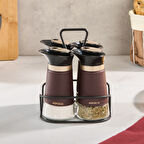 Karaca New Latin 5 Parça Cam Baharat Seti