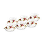 Karaca Asuman 6 Kişilik Kahve Fincan Takımı 80 ml