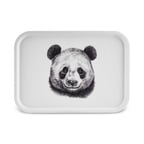 Karaca Apricot Biome Panda Desenli Dikdörtgen Tepsi