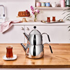 Karaca Rodos Maxi Çaydanlık Takımı Siyah 