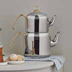 Karaca Esme Midi Çaydanlık Takımı Gold