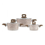 Karaca Biogranit Alice 6 Parça Midi Set