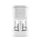 Karaca Just Coffee Aroma 2 In 1 Filtre Kahve ve Çay Demleme Makinesi Matte White