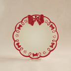 Karaca New Year Ribbon Pasta Tabağı 19,5 cm