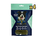 Nobilus Dental Köpek Diş Temizleyici Ödül Maması Fırça Şekilli 80 Gr x 4 Adet