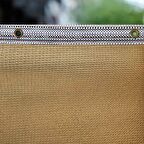 %95'lik Krem Gölgelik File - 4*60 METRE - Branda - Çit Filesi - Şeritli Halkalı