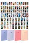 86 Dünya Klasiği Ve Pastel Çizgisiz Defter Seti
-1