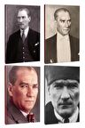 4Lü Atatürk- Çizgili Defter Seti 64 Sayfa
13,5X19,5Cm -6
