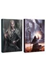 Ikili Fantastik Defter Seti - Elven Warrior - Mage