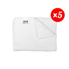 Nice Polti-Karcher Buharlı Temizleyici Uyumlu Büyük Düz Havlu Bez Seti 5'li (NiceSet B)