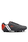 Slazenger MARK KRP Erkek Halı Saha Siyah / Beyaz / Kırmızı Futbol Ayakkabısı