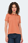 Slazenger VERA I Kadın Polo Yaka Kiremit Tişört
